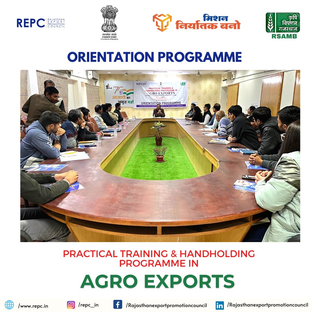 REPC Launches 15-Day Export-Import Training Program with JP Kanodia